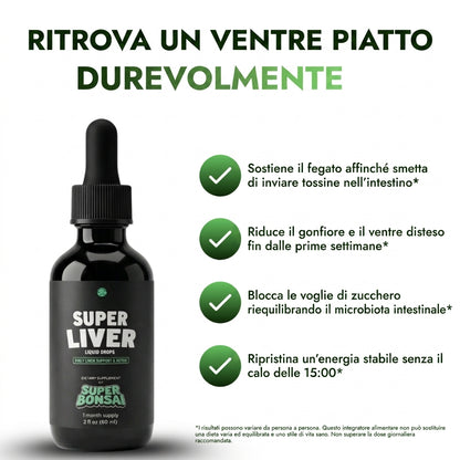 Super Liver — Ritrova un ventre piatto in modo duraturo