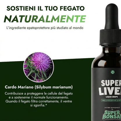 Super Liver — Ritrova un ventre piatto in modo duraturo